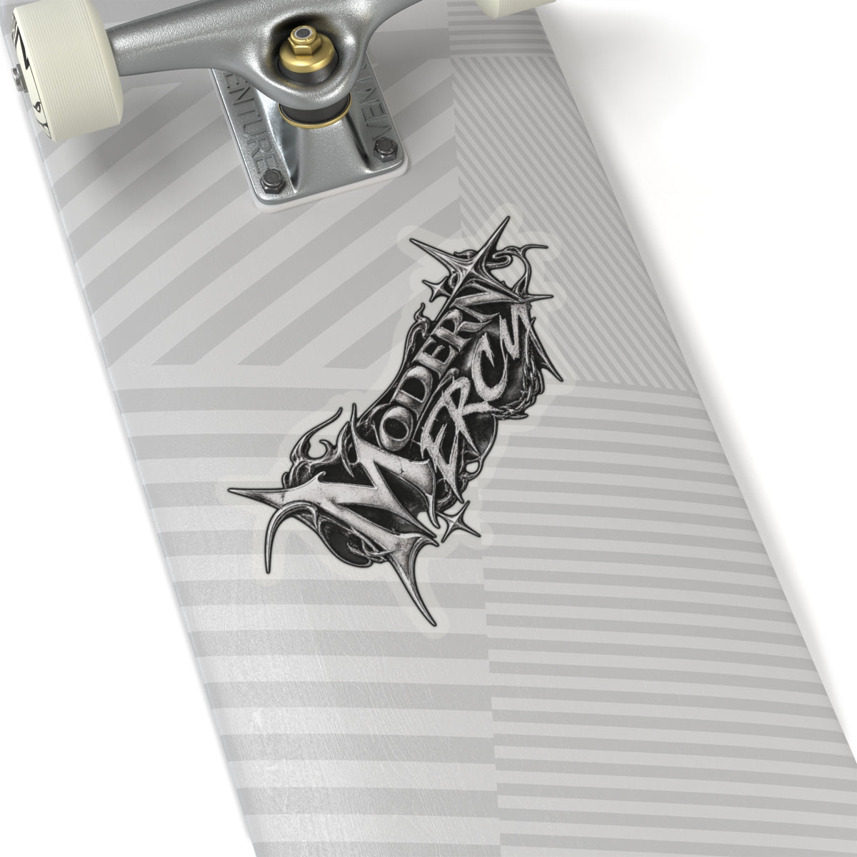 Modern Mercy METAL Logo Sticker