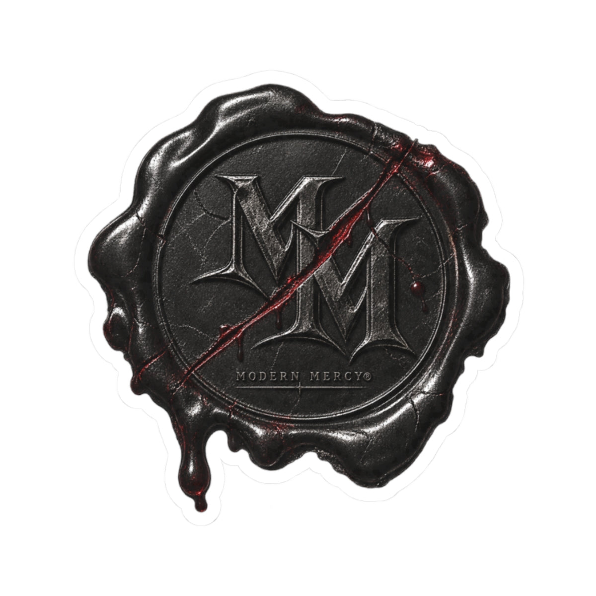 Modern Mercy WAX SEAL Sticker