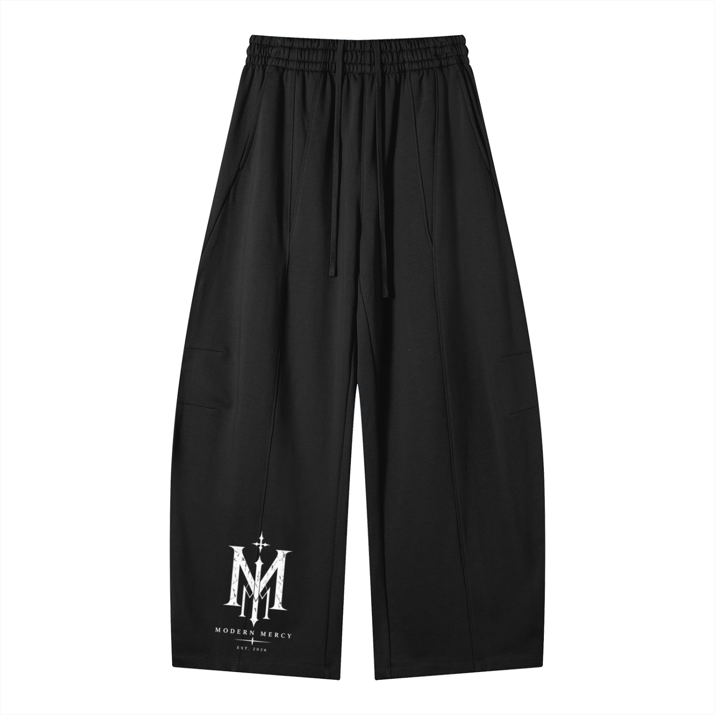 MONOGRAM WIDE-LEG JOGGER